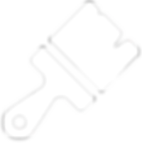 white paint brush